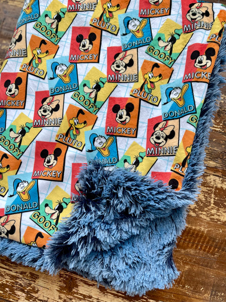 Mini Mickey’s friends Minky Fur Blanket