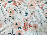 Adult Floral Minky Fur Blanket