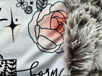 Baby Faith Minky Fur Blanket