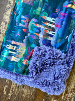 Adult Fairytale Minky Fur Blanket