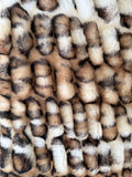 Adult Enzo Leopard Minky on Minky Blanket
