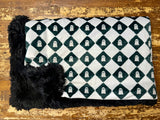 Adult Ghost Minky Fur Blanket