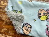 Fleece Toy Story Fur Car Seat Blanket