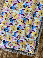 Toddler Winnie the Pooh Minky Fur Blanket