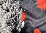 Travel Williston Coyotes Minky Fur Blanket