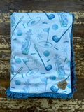 Mini Baby Little Caddy Minky Fur Blanket
