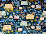 Adult Book Lover Minky Fur Blanket