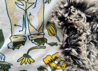 Toddler Smokey the Bear Minky Fur Blanket