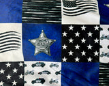 Toddler Sheriff Minky Fur Blanket