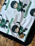 PRE-ORDER Toddler #JAGGSSTRONG Minky Fur Blanket