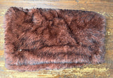 Adult Brown Teddy Bear Fur Minky Blanket