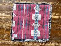 Aztec Flannel Fur Car Seat Blanket