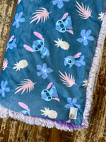 Toddler Stitch Minky Fur Blanket