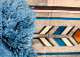 Adult Blue Mesa Trail Minky Fur Blanket