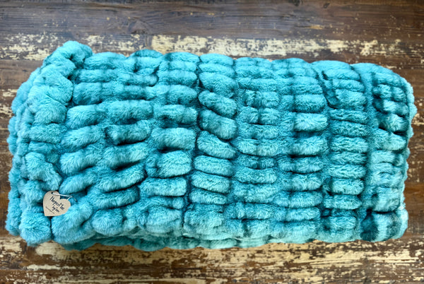 Adult Enzo Jade Minky on Minky Blanket