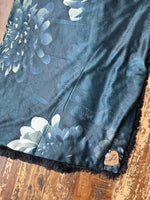 Mini Baby Midnight Floral Minky Fur Blanket
