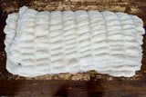 Adult Enzo Ivory Minky on Minky Blanket