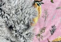 Toddler Highland Cow Minky Fur Blanket
