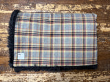 Toddler Plaid Minky Fur Blanket