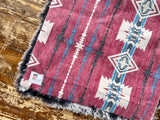 Aztec Flannel Fur Car Seat Blanket