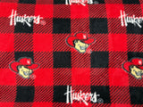 Adult XL Nebraska Fleece Fur Blanket
