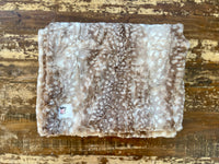 Mini Tan Fawn Minky on Minky Fur Blanket