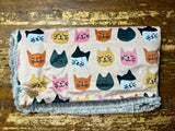 Toddler Kitty Cat Minky Fur Blanket