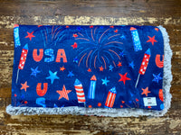 Adult USA Minky Fur Blanket
