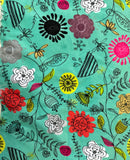 Baby Floral Minky Fur Blanket