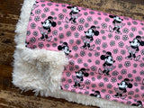 Toddler Minnie Minky Fur Blanket