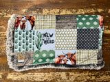 Toddler NEW to the Herd Minky Fur Blanket