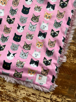 Minky Fur Lovey Blanket
