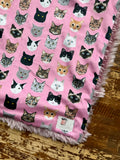 Minky Fur Lovey Blanket