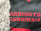 SALE Travel Carrington Cardinals Minky Fur Blanket