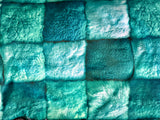 Toddler Teal Minky Fur Blanket