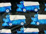 Toddler Zamboni Minky Fur Blanket