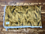 Adult Fields of Wheat Minky Fur Blanket