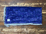 Toddler Purple Floral Minky Fur Blanket