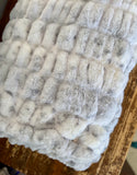 Adult Enzo Arctic Charm Minky on Minky Blanket