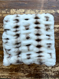 Mini Baby Marshmallow Enzo Fur Blanket