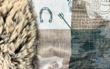 Toddler Western Minky Fur Blanket