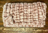 Adult Enzo Rosewater Pink Minky on Minky Blanket