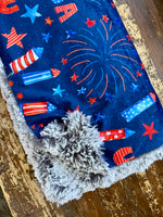 Adult USA Minky Fur Blanket