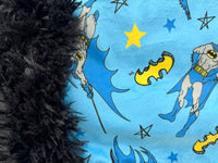 Toddler Batman Minky Fur Blanket