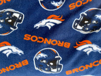 Adult Broncos Fleece Fur Blanket