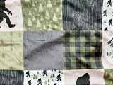 Bigfoot Minky Fur Car seat Blanket