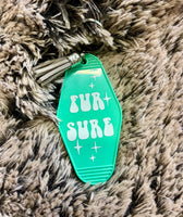 Fur Sure keychain