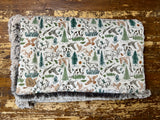 Adult Hunting Minky Fur Blanket