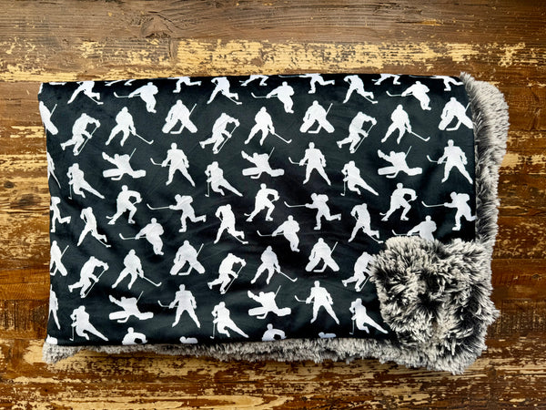 Adult Minky Powerplay Fur Blanket