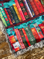 Books Minky Fur Car seat Blanket